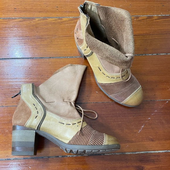 Maciejka Unique Women's Leather Boots Handmade in Poland - Sz 37~US 6.5 - Picture 12 of 12